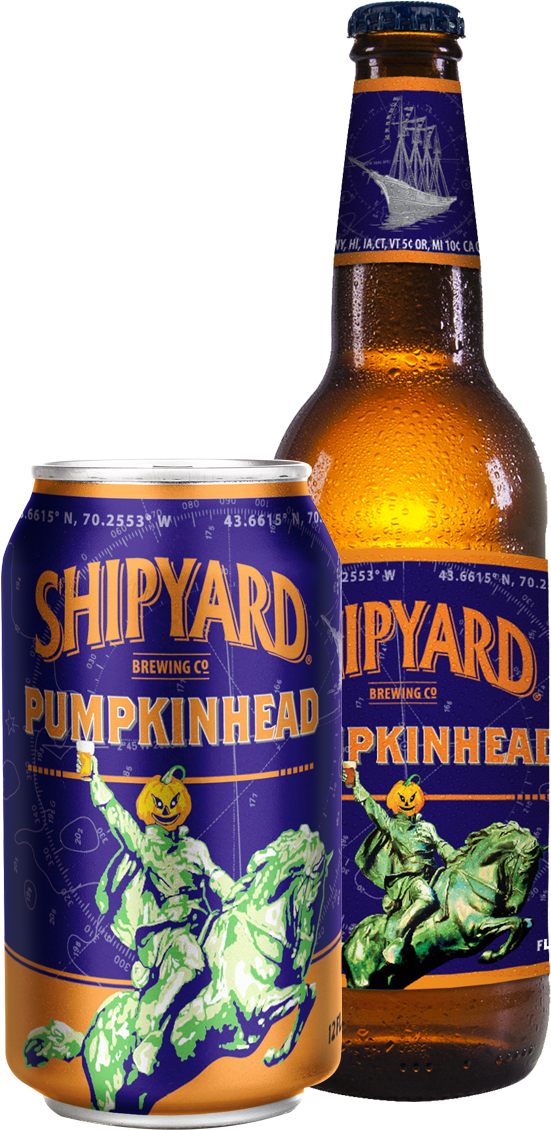 Pumpkinhead - Shipyard Pumpkinhead Ale - Shipyard Brewing Co. Clipart (885x1300), Png Download