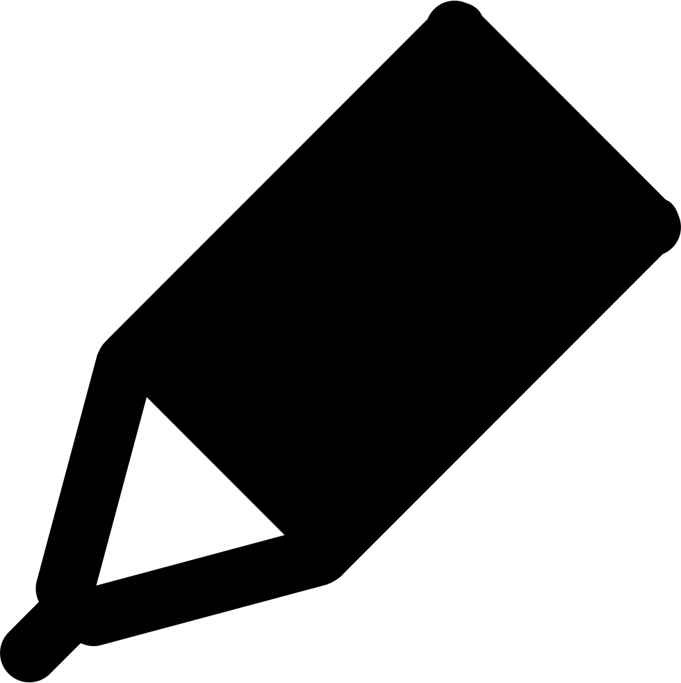 Type The Pencil Icon Comments Clipart (980x982), Png Download