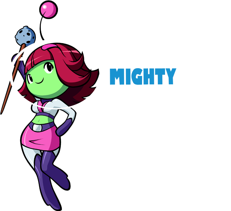 Mighty Milky Way Cover - Mighty Milky Way Wayforward Clipart (774x708), Png Download