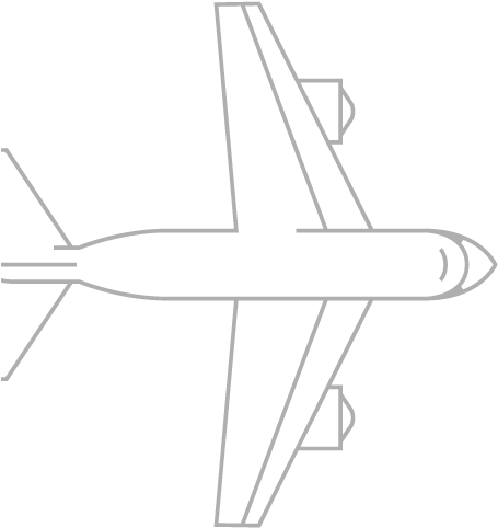 Airplane Icon - Technical Drawing Clipart (524x650), Png Download