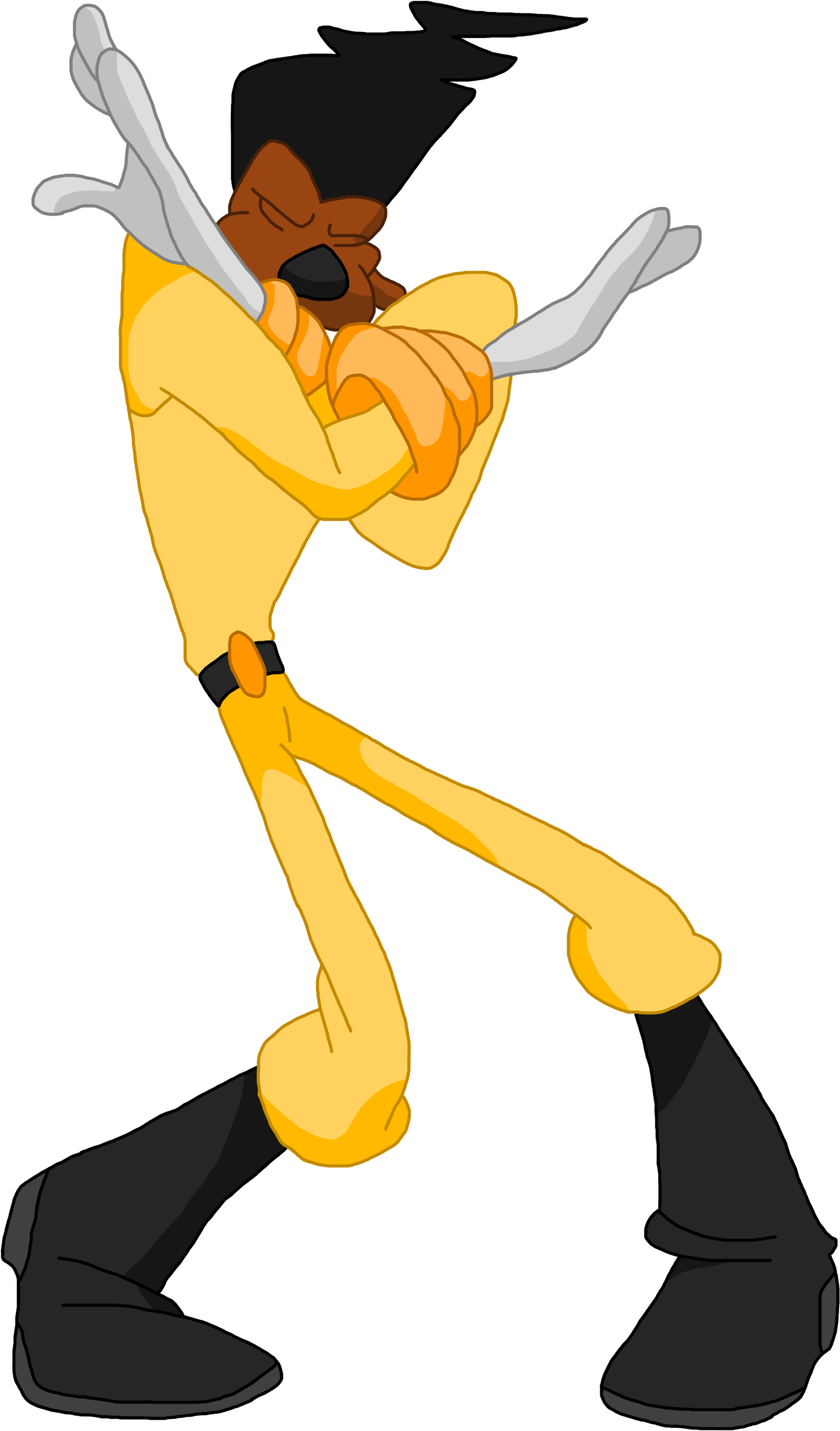 Belaboring Clipart Disney - Powerline Goofy Movie Png Transparent Png (1800x2912), Png Download