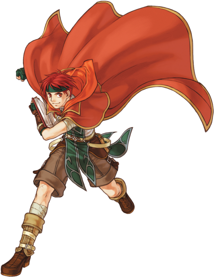 Red Eyes Clipart Guy - Tormod Fire Emblem Radiant Dawn - Png Download (736x950), Png Download