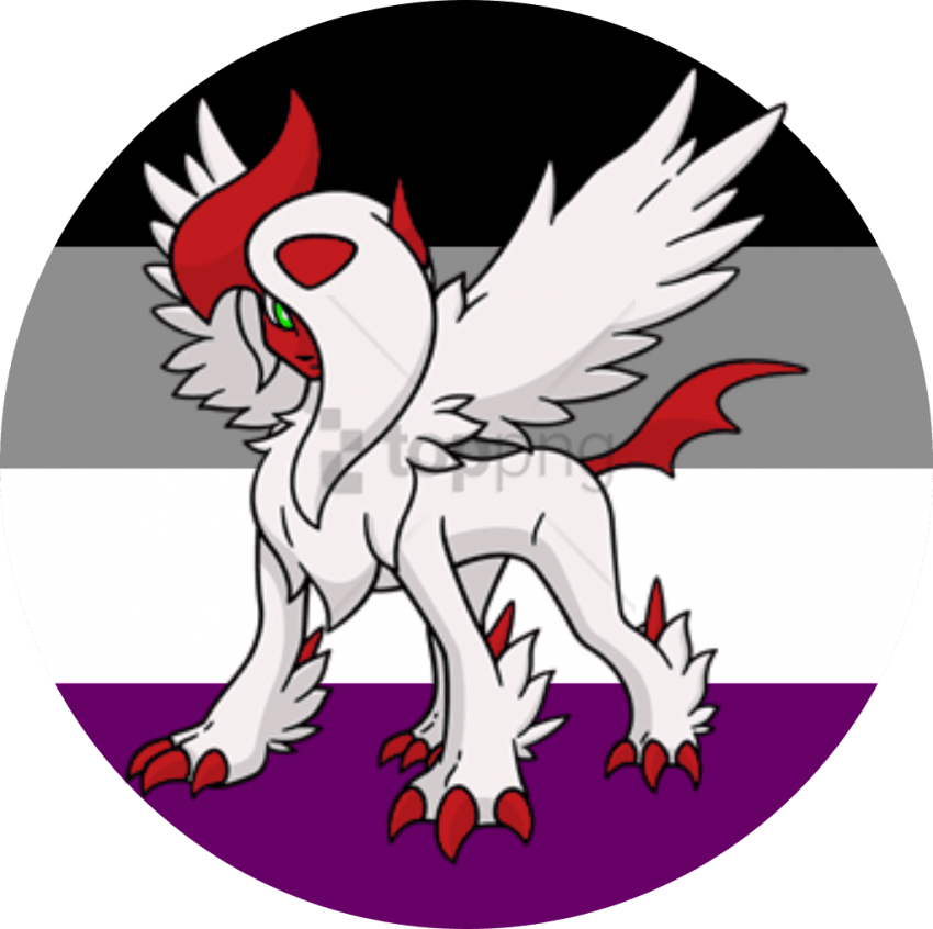 Free Png Shiny Absol Shiny Mega Absol Ace Pride Icon - Shiny Mega Absol Clipart (850x846), Png Download