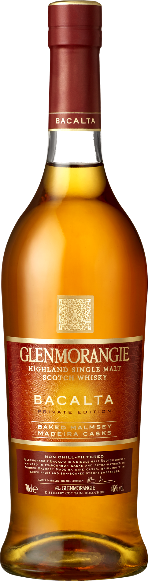 Glenmorangie Bacalta Bottle Shot Transparent Background - Glenmorangie Bottle Transparent Background Clipart (484x1900), Png Download