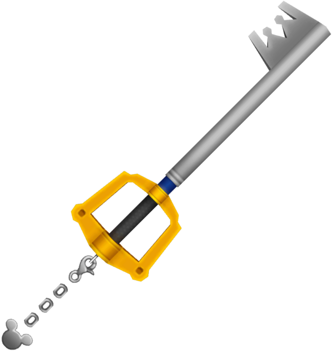 Kingdom Key - Kingdom Hearts 2 Keyblade Clipart (662x700), Png Download