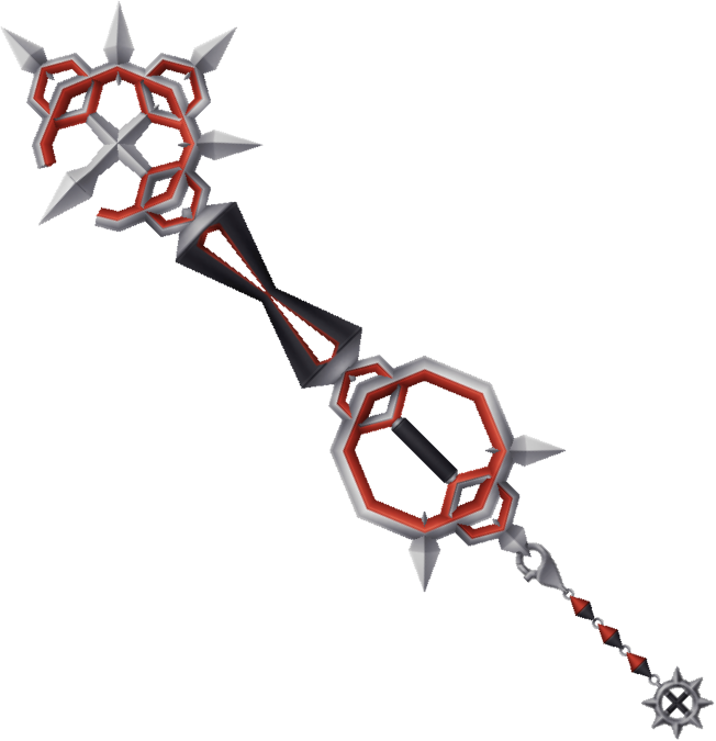 Kingdom Hearts Bond Of Flame Keyblade Clipart (652x675), Png Download