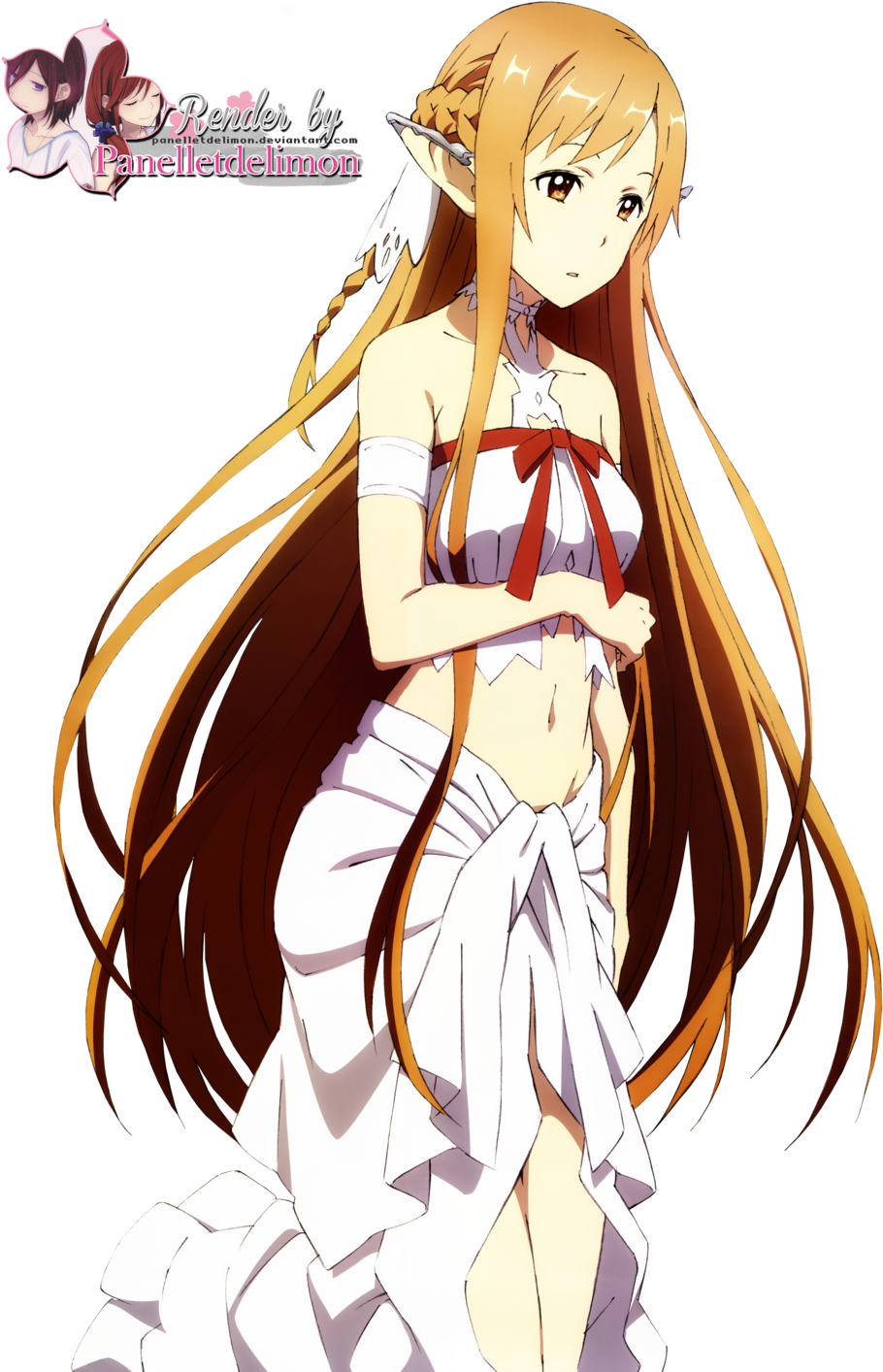 Asuna Transparent Ria - Sao Asuna Poster Clipart (910x1414), Png Download