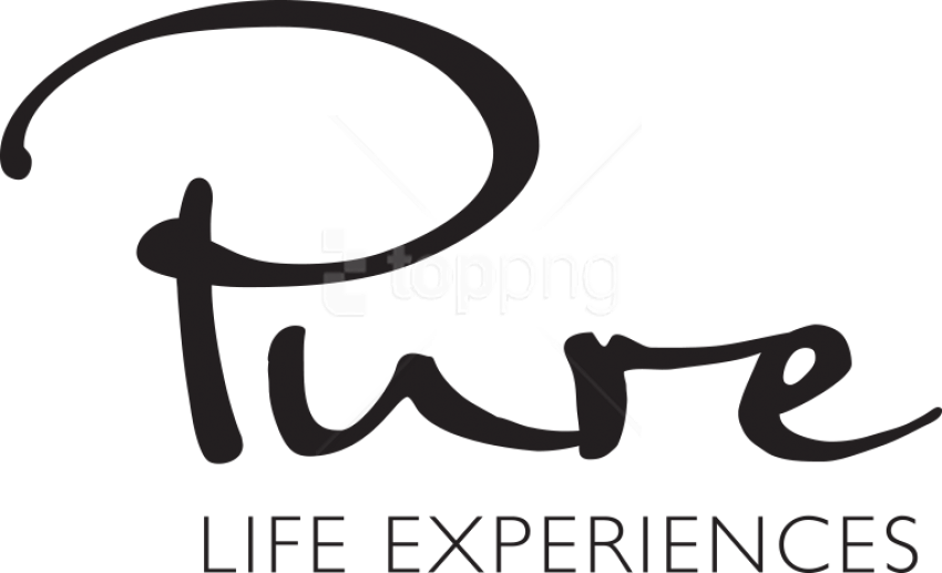 Free Png Pure Png Logo Png - Pure Life Experiences Logo Clipart (850x517), Png Download