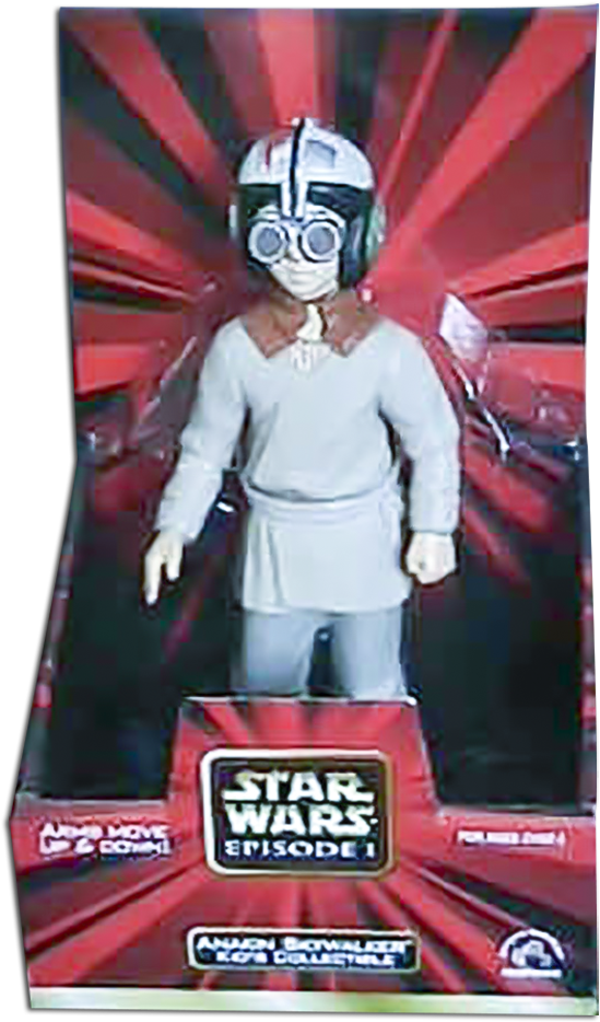 Star Wars Kid Collector Doll Anakin Skywalker Figure - Star Wars Clipart (641x1000), Png Download