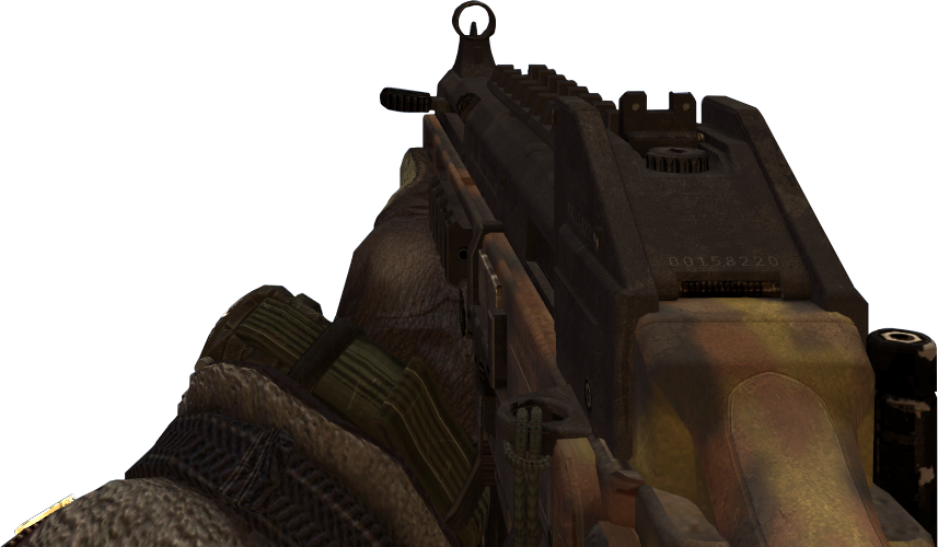 Call Of Duty , Png Download - Modern Warfare 2 Ump Clipart (855x498), Png Download
