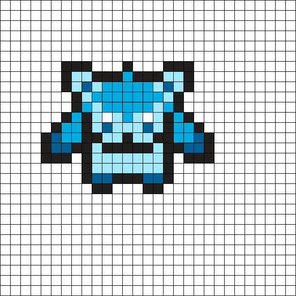 Mini Glaceon , Png Download - Pixel Art Animal Crossing Clipart (610x610), Png Download