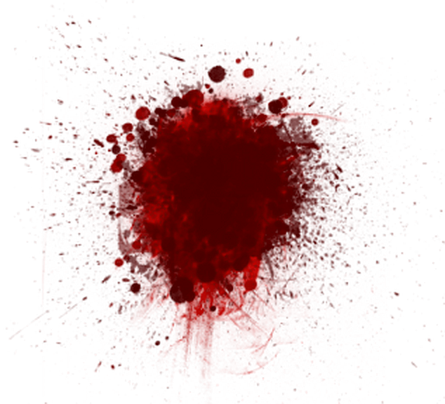 Clipart Free Stock Splatter Bloody Halloween Memezasf - Transparent Blood Bullet Hole - Png Download (634x576), Png Download