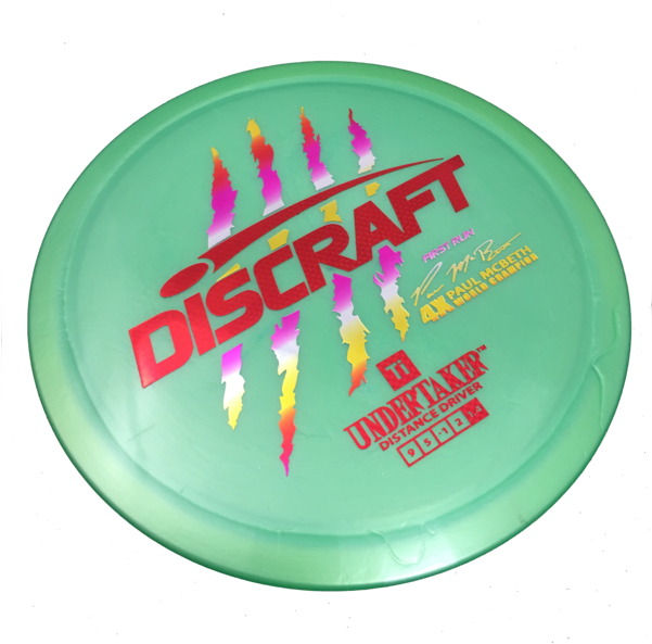 Titanium Undertaker 1st Run “paul Mcbeth” Signature - Discraft Clipart (600x600), Png Download