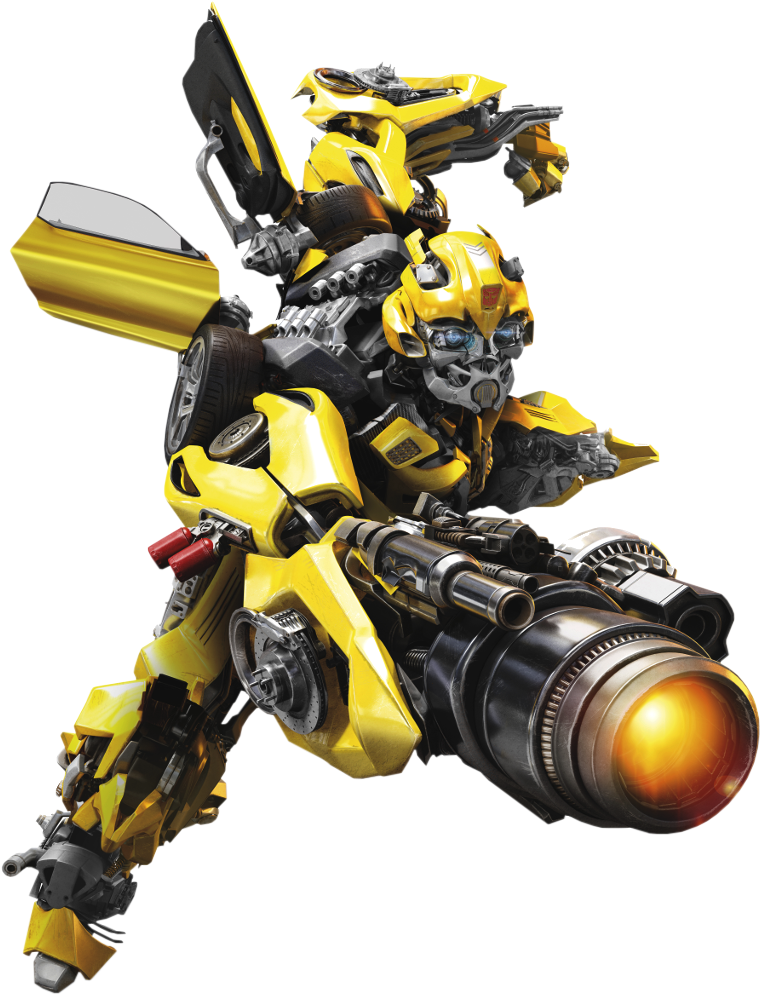 Transformers - Bumblebee Tlk Clipart (800x1028), Png Download