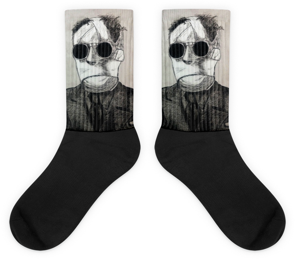 Burn Socks Clipart (1000x1000), Png Download