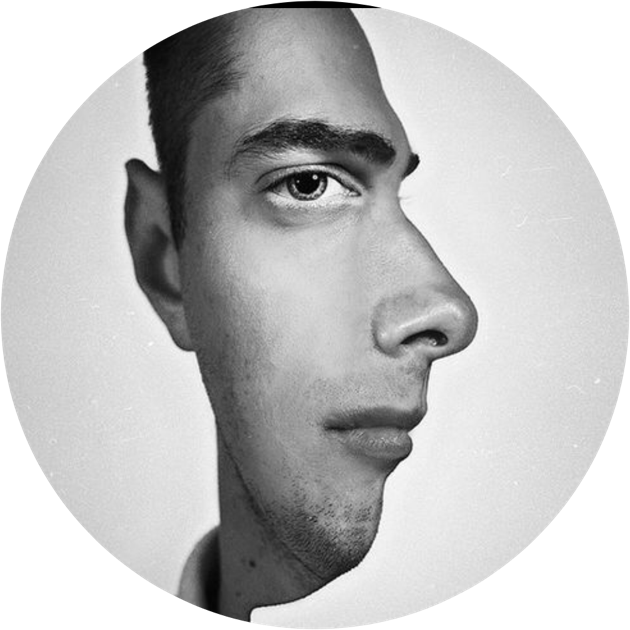 Nickinthenews - Erwin Blumenfeld Self Portrait Clipart (630x630), Png Download