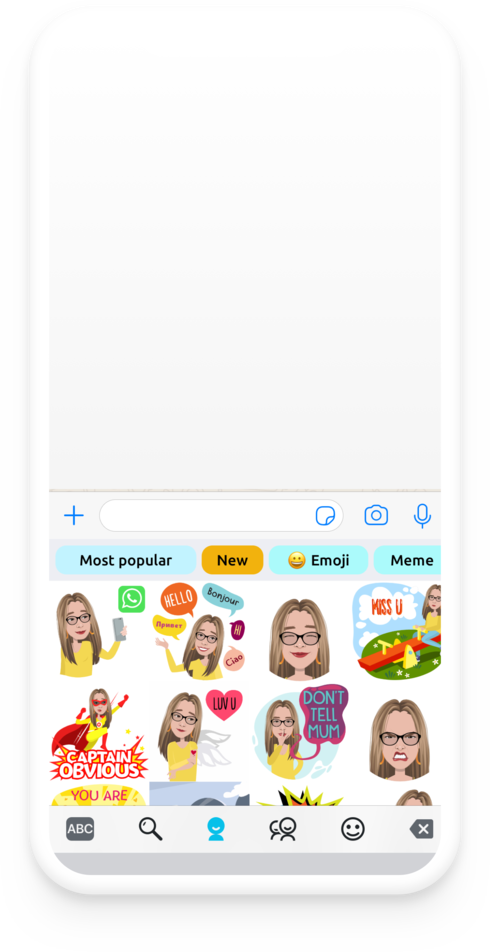 Tap To Unmute - Cartoon Clipart (490x952), Png Download