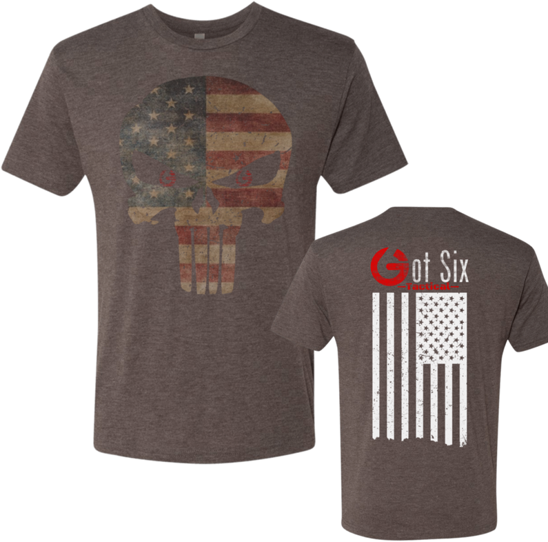 Super Soft Tri-blend Patriot Punisher - Infidel Flag Clipart (800x800), Png Download