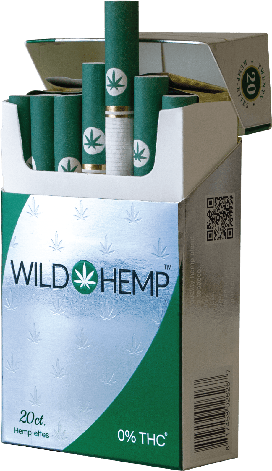 Hemp Cigarette Wild Hemp-ette - Wild Hemp Cigarettes Clipart (2048x2048), Png Download