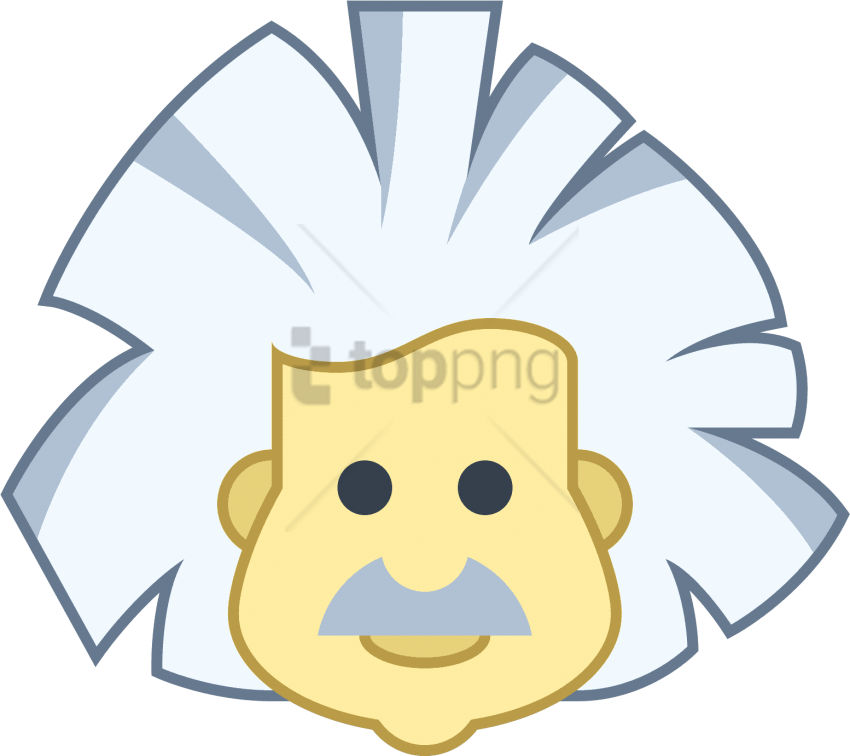Free Png This Looks Like Einstein's Beautiful Face - Cartoon Clipart (850x756), Png Download