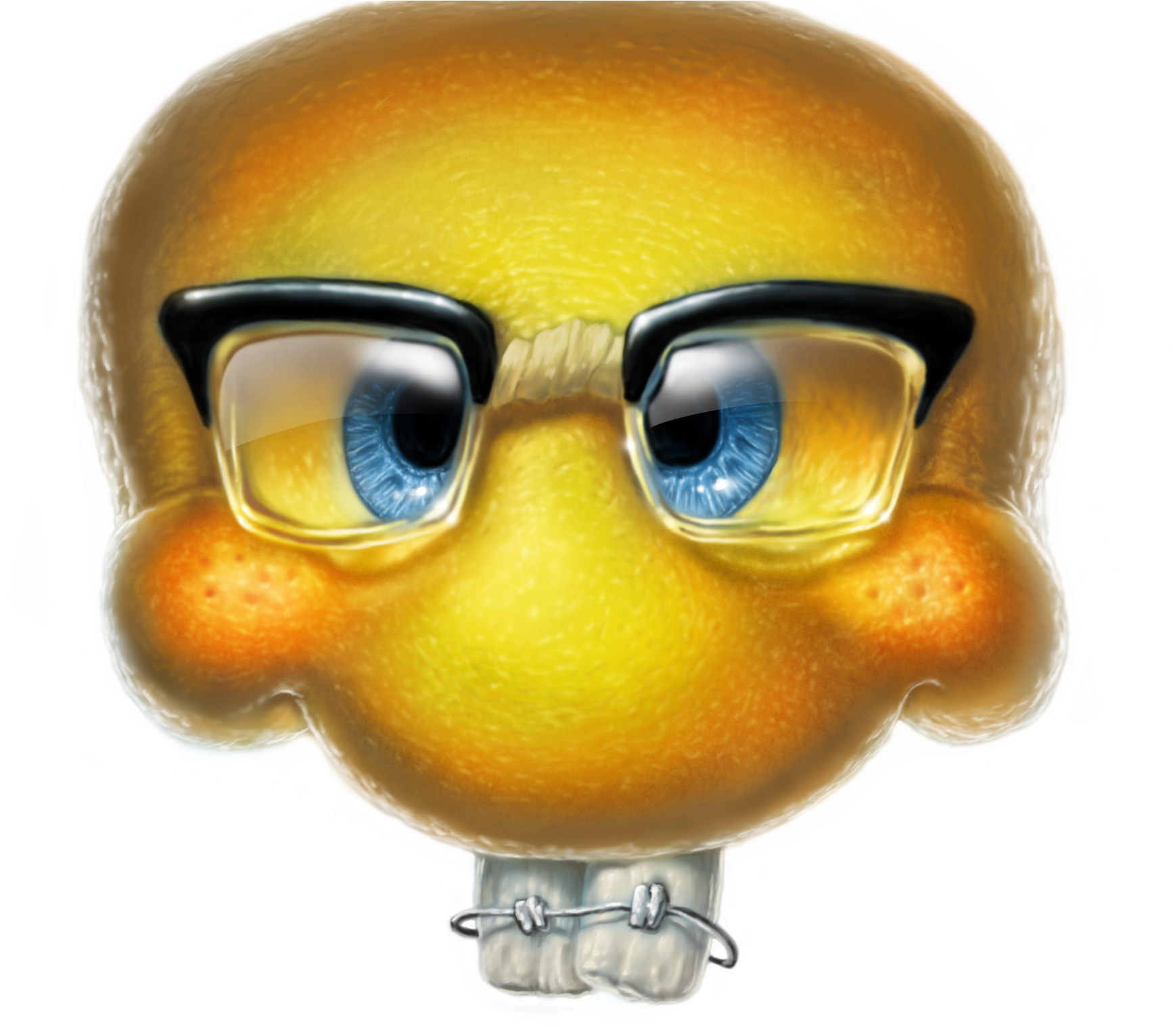 Emoji Illustration - Cartoon Clipart (2100x1642), Png Download