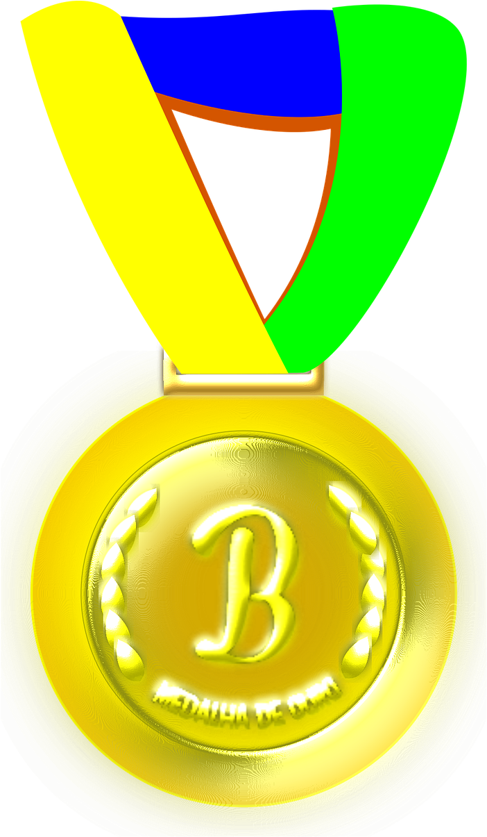 Gold Gold Medal Medals Png Image - Medal Clipart (1190x1280), Png Download