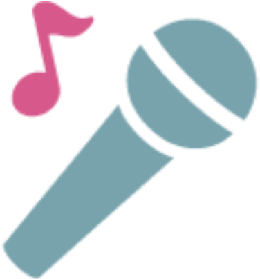Microphone Sticker - Circle Clipart (1024x1024), Png Download