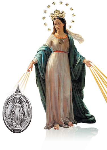 Maryja English Medal - Mary Clipart (753x553), Png Download