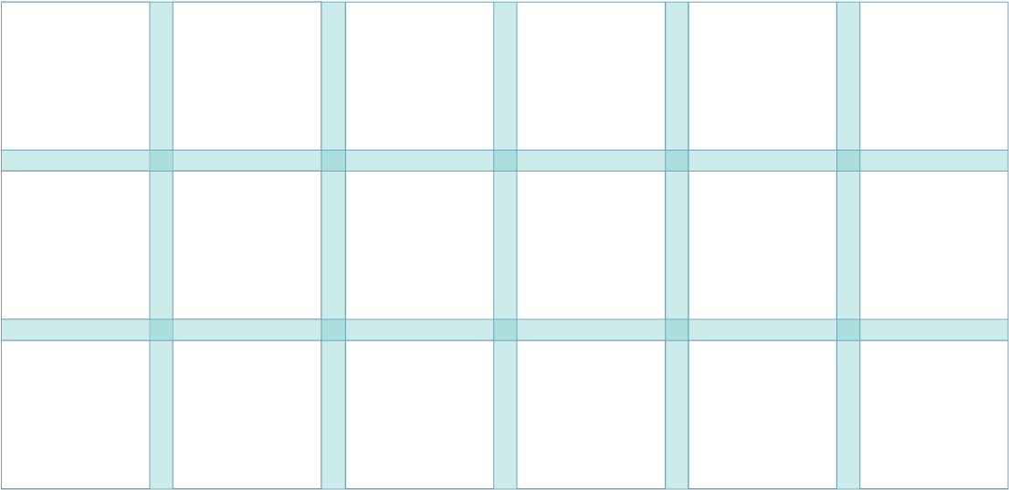 Gutters Layout Design Types Of Grids Grid Design Grid - Architecture Clipart (1200x630), Png Download