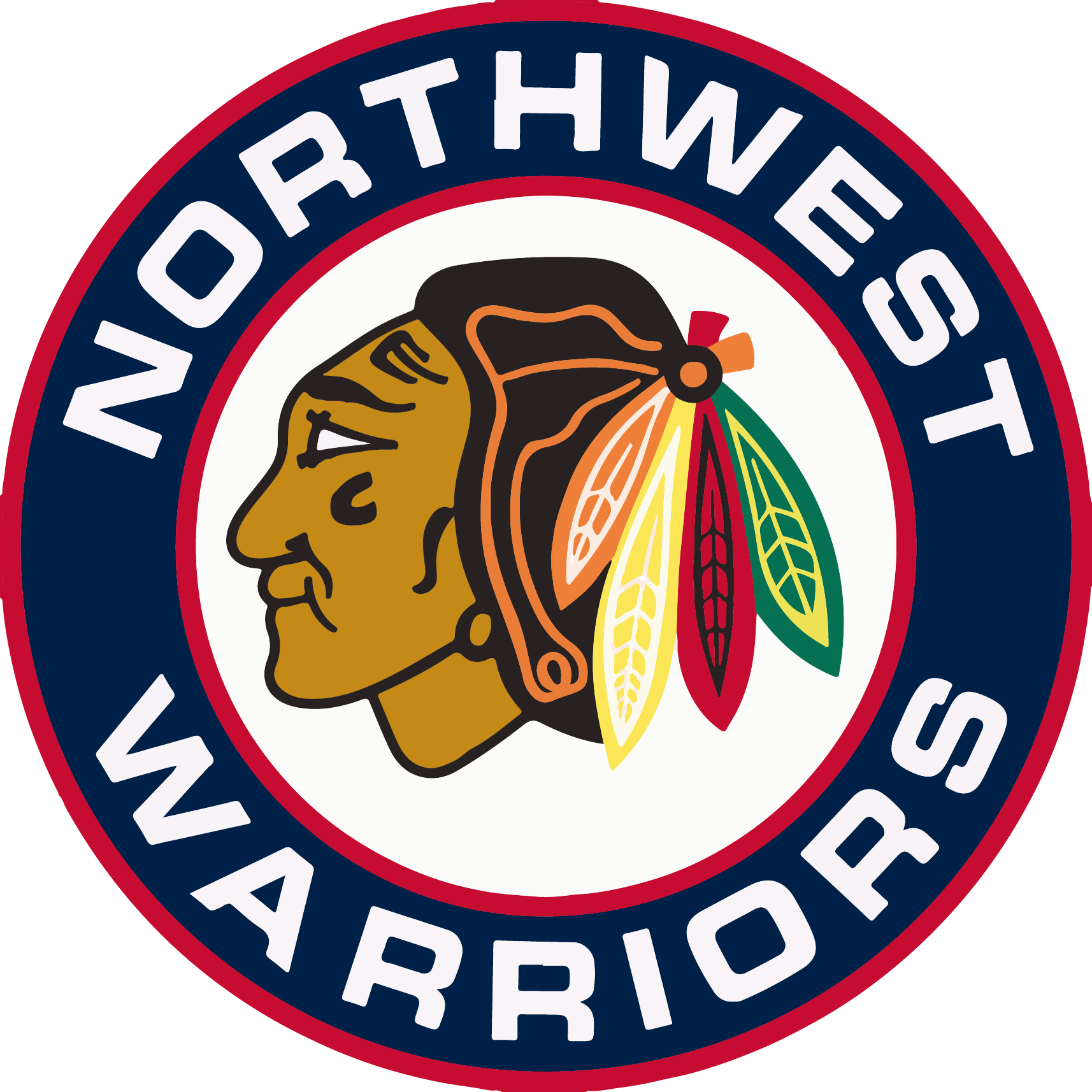 Warriors Png Logo - North West Of Ireland Cricket Union Clipart (1714x1714), Png Download