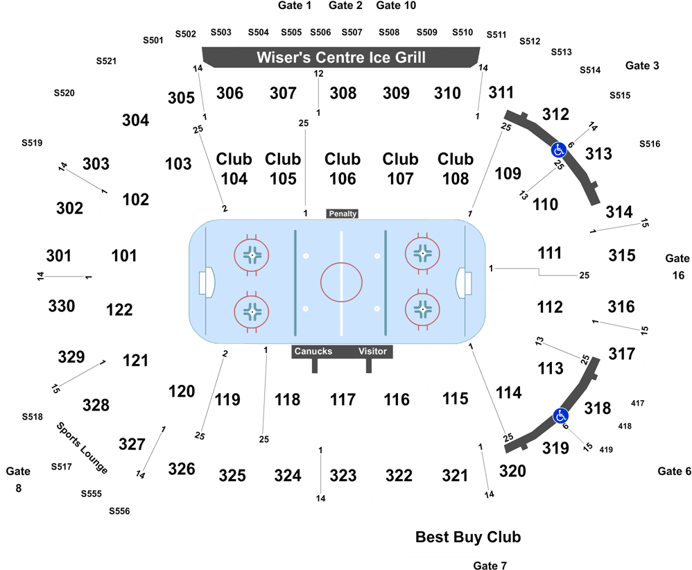 Rogers Arena Clipart (1050x840), Png Download
