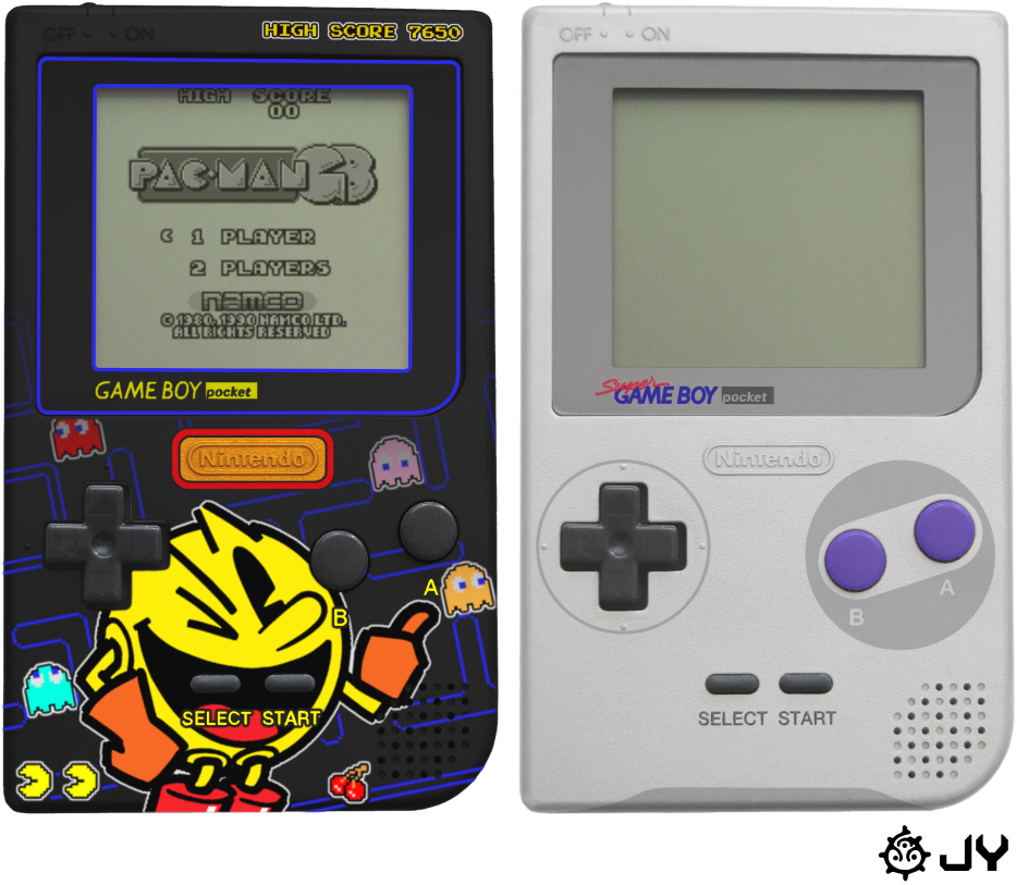 Gameboy - Game Boy Pocket Transparent Clipart (948x827), Png Download