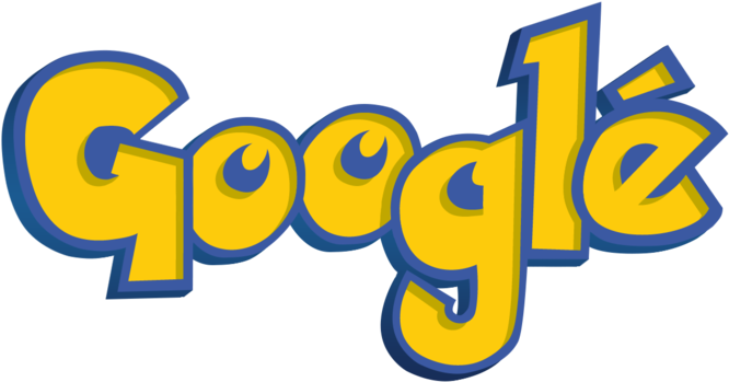 Yükle Pokemon Google Logo By Albusonita - Custom Google Logo Png Clipart (1024x398), Png Download