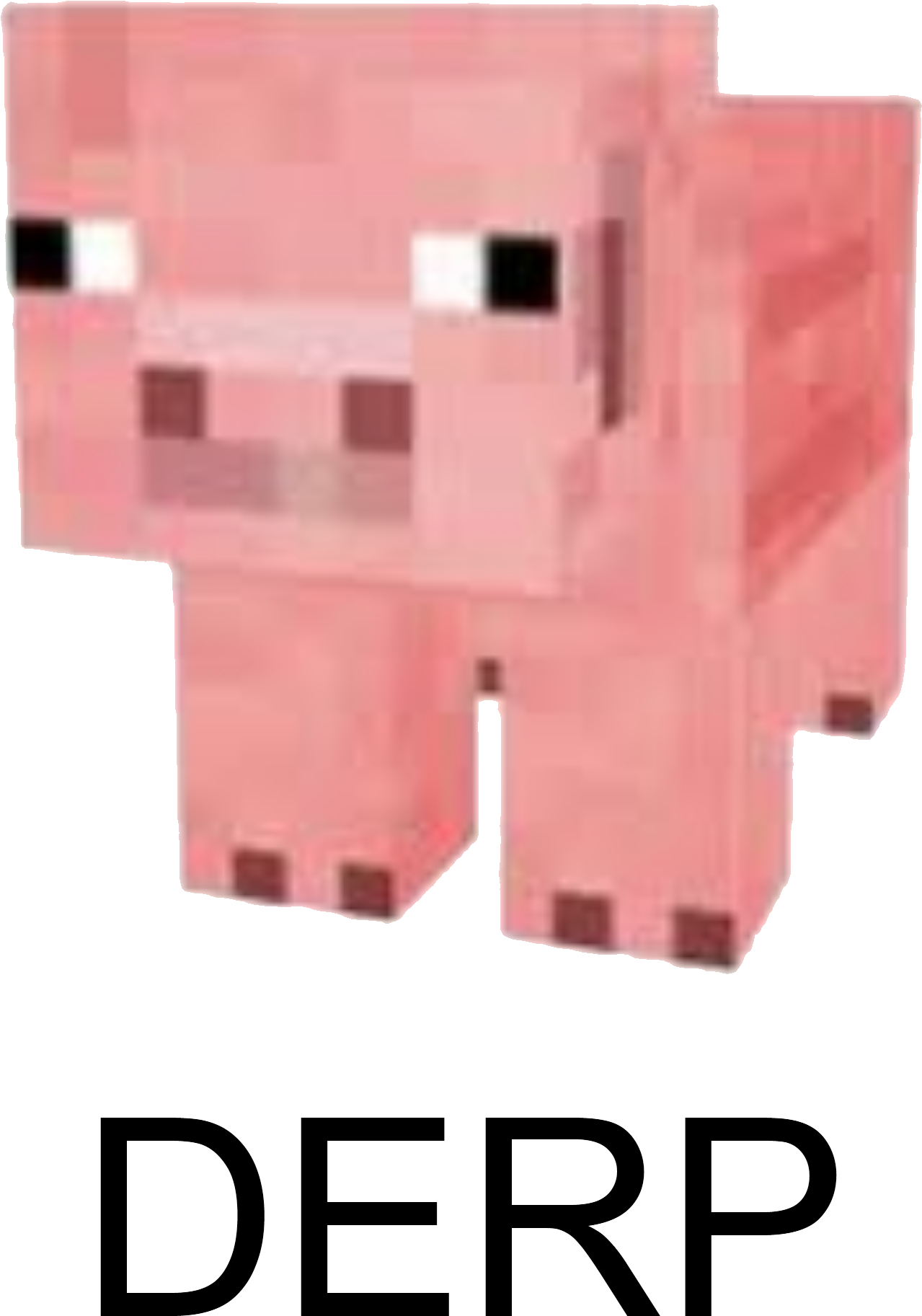Minecraft Pig Face Clipart (2400x3200), Png Download