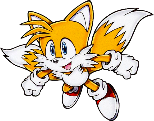 Sth 2d Tails Fly - Cartoon Clipart (650x509), Png Download