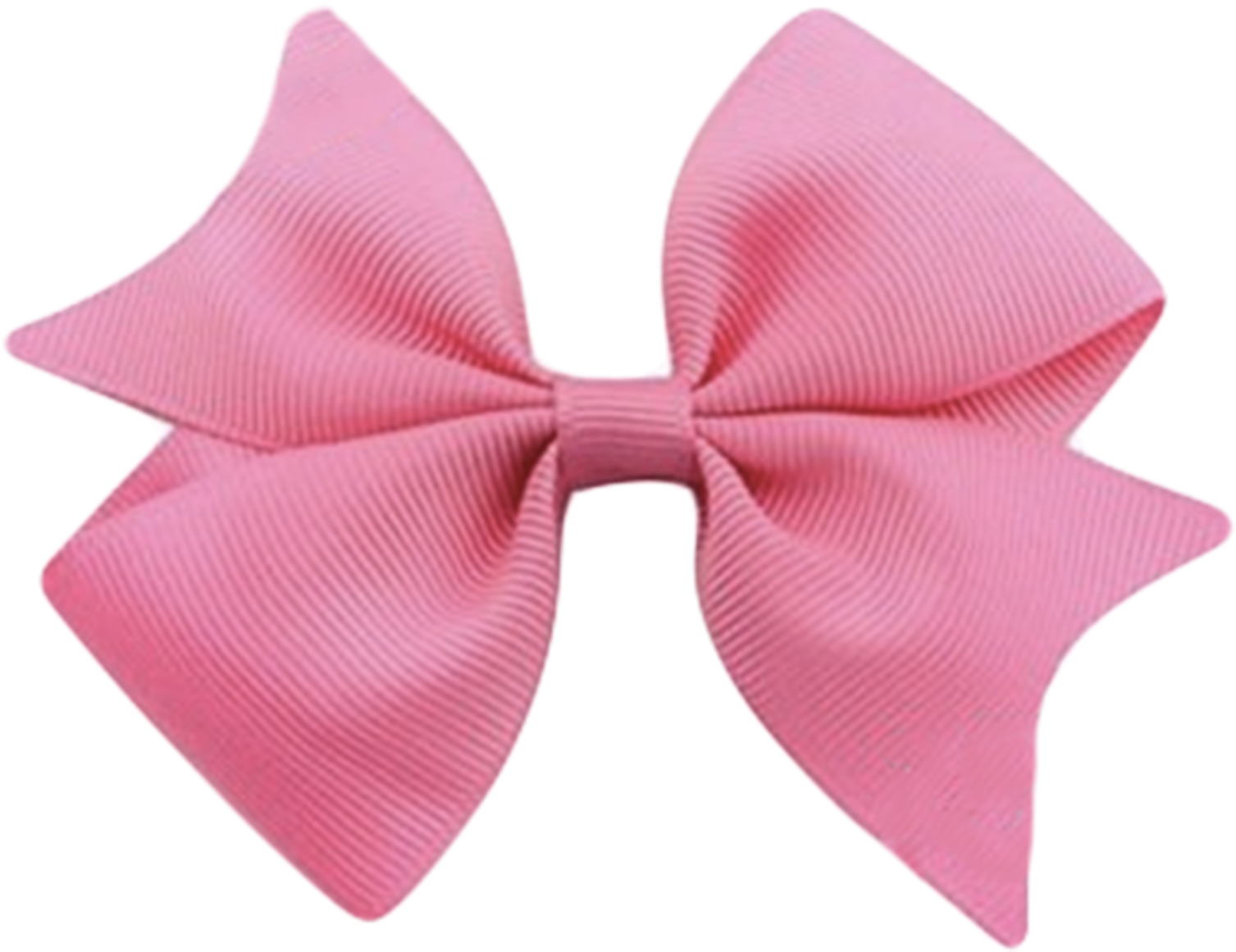 Virkotiepink Hair Bow @virkotie Www - Satin Clipart (1600x1599), Png Download