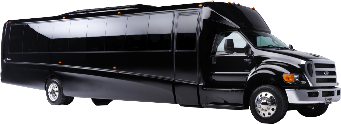 Party Bus Png Transparent Background - Limo Party Bus Png Clipart (1514x568), Png Download