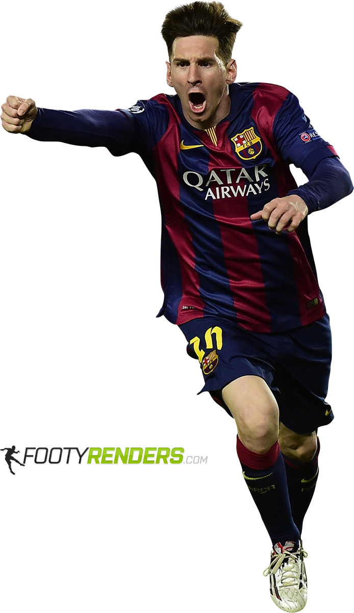 Messi National Football Player Team Argentina Sport - Messi Render Clipart (694x1202), Png Download