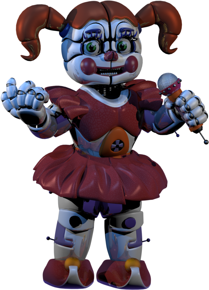Circus Baby V5 By Fazersion-dasto6q - Fnaf Circus Baby Png Clipart (685x951), Png Download