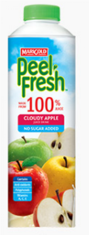 Marigold Peel Fresh No Sugar Added Cloudy Epal 1l-800x800 - Peel Fresh Orange Juice Clipart (800x800), Png Download