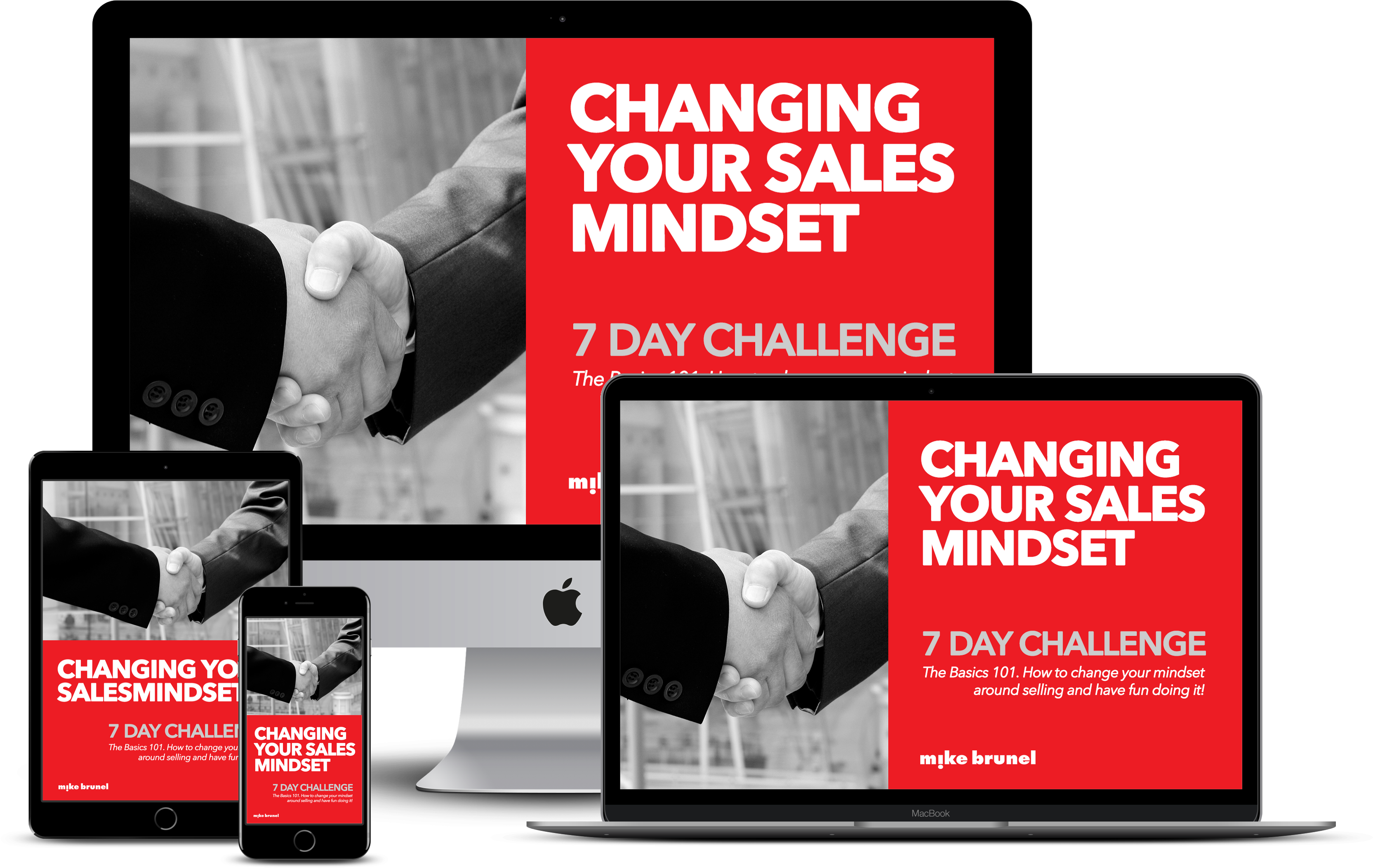 Mikebrunel Mockup Gadgets - Flyer Clipart (4000x3000), Png Download