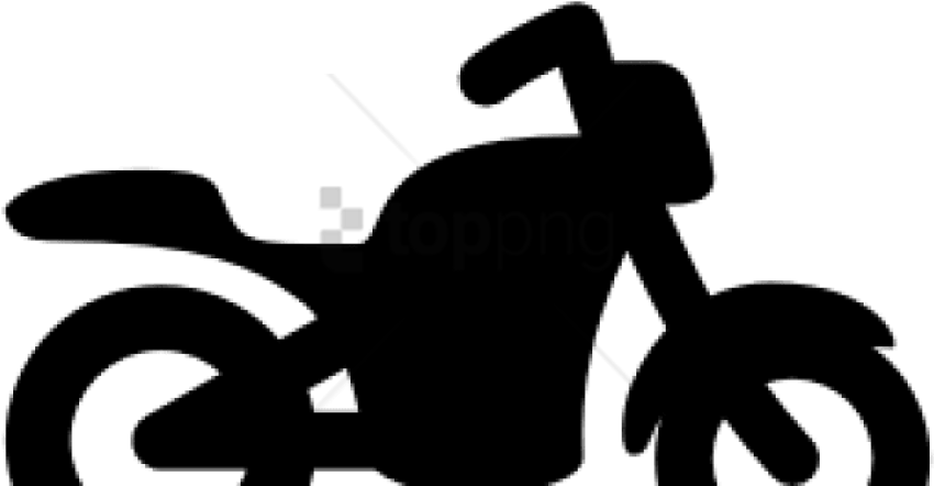 Free Png Motorcycleicon - Blue Motorbike Icon Png Clipart (850x442), Png Download