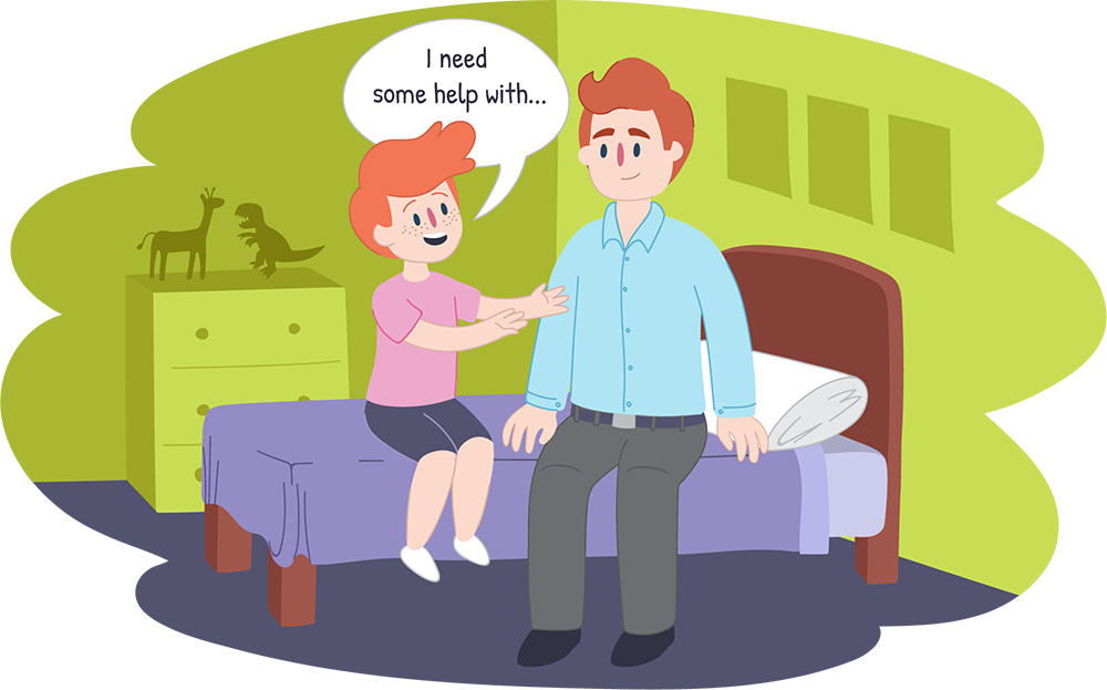 Asking For Help - Asking For Help Clipart - Png Download (1000x623), Png Download