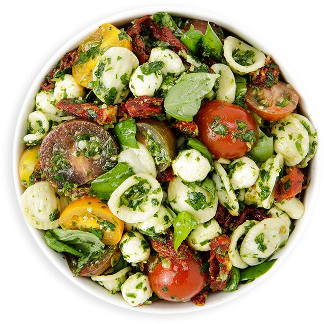 Photo Of Orecchiette Pasta & Cherry Tomatoes - Lemonade Salads Clipart (850x850), Png Download