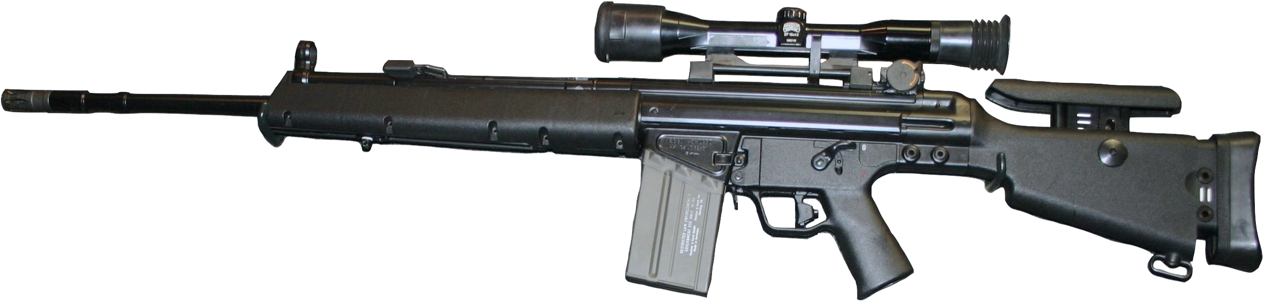 Msg 90 Rifle Museum 2014 Clipart (2541x643), Png Download