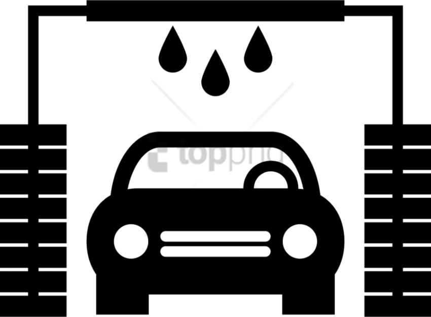 Free Png Resolution 980*718 - Car Wash Icon Png Clipart (850x624), Png Download