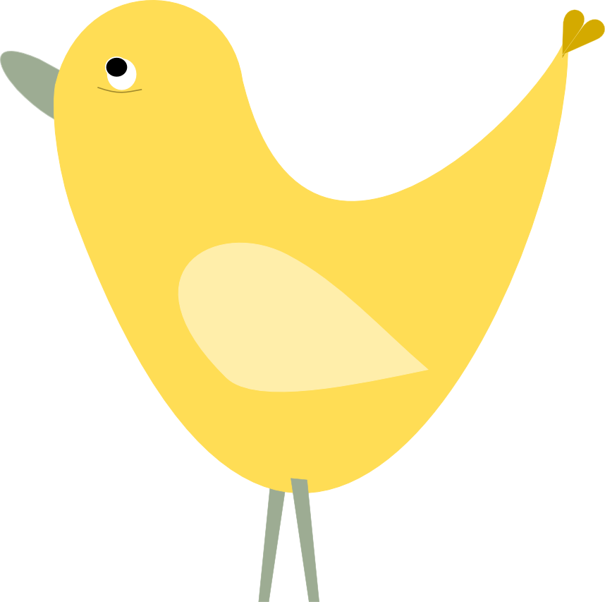 Free Scrap Cute Birds Png Transparent Bird Clipart - Transparent Background Cute Birds Transparents (858x853), Png Download