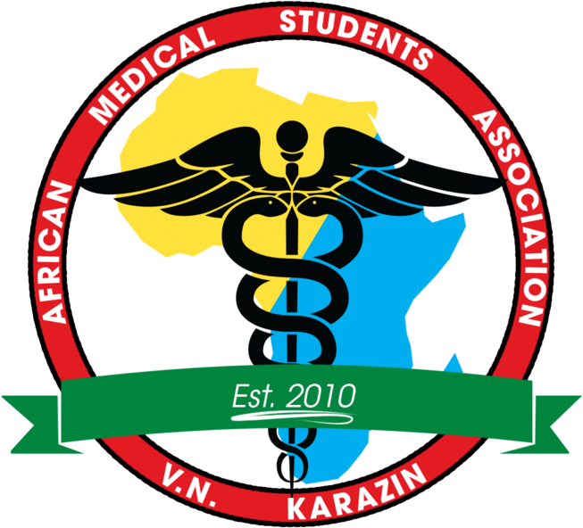 African Medical Students Association Logo By Soul33s - Snake Red Medical Logo Clipart (653x592), Png Download