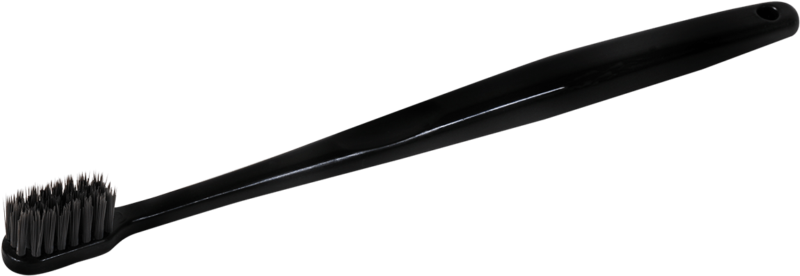 Black Transparent Toothbrush Clipart (1200x1200), Png Download