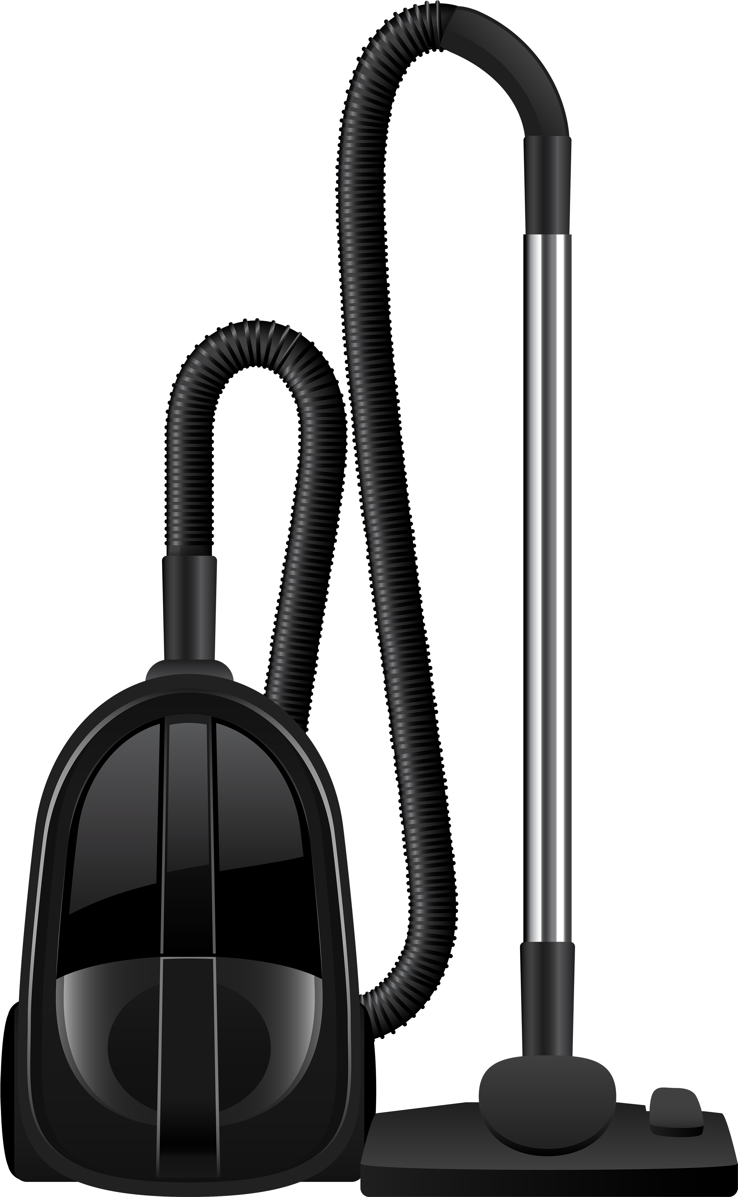 Black Vacuum Cleaner Png Clipart - Vacuum Cleaner Clipart Png Transparent Png (2463x4000), Png Download